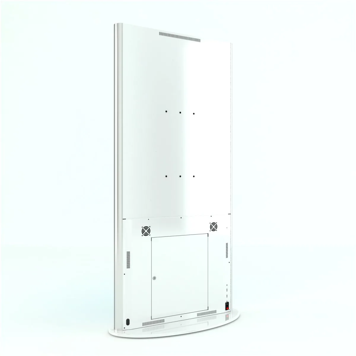 Lamina 58 Tum 4K Fristående Digital Pekskärm - Vit - Back