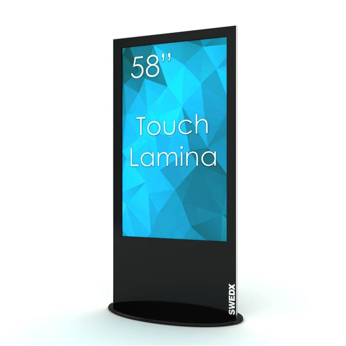 Lamina 58 Tum 4K Fristående Digital Pekskärm Front