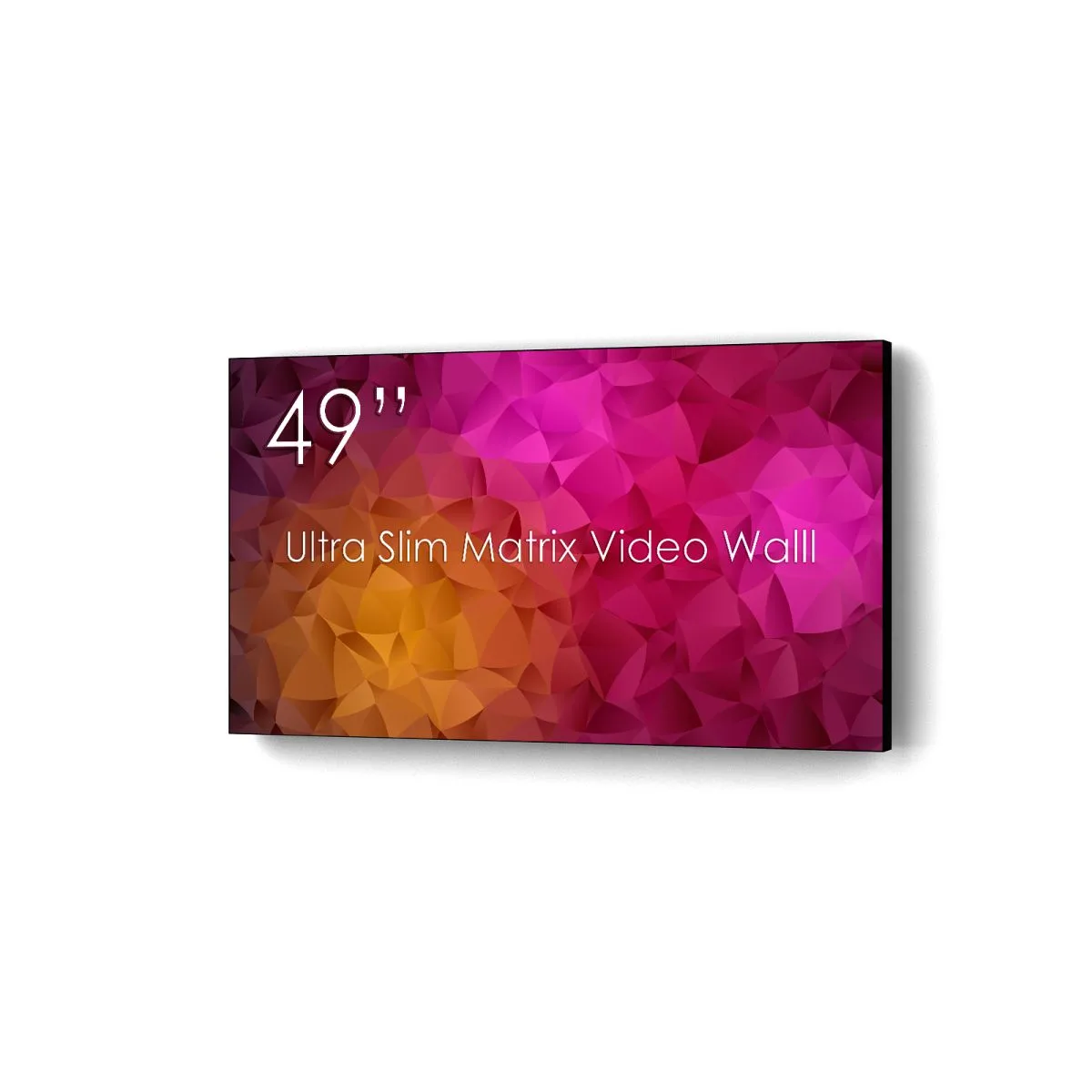 Ultra Matrix 49 Tum Full HD Videovägg Side Front
