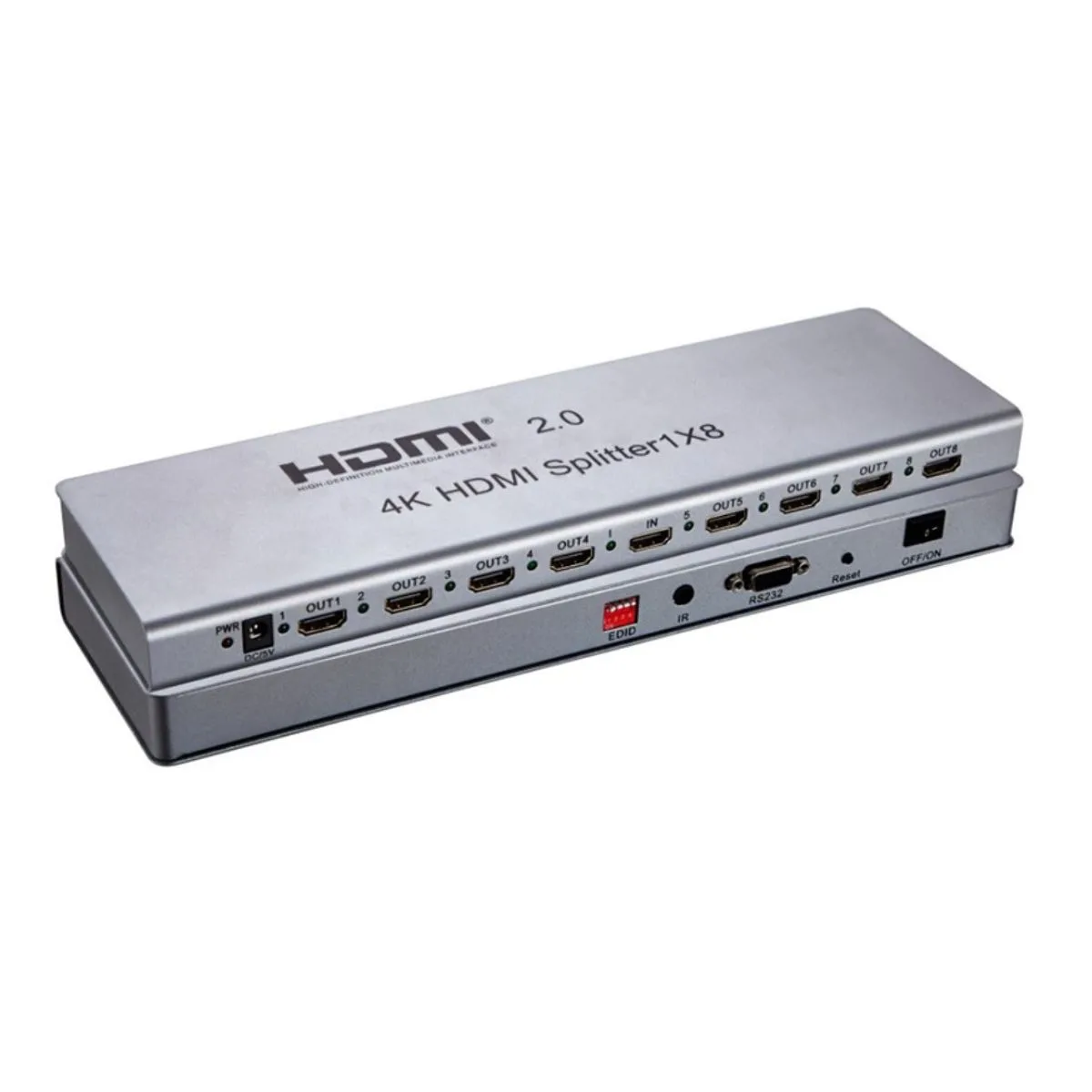 Bild på 4K HDMI Splitter - 1x8