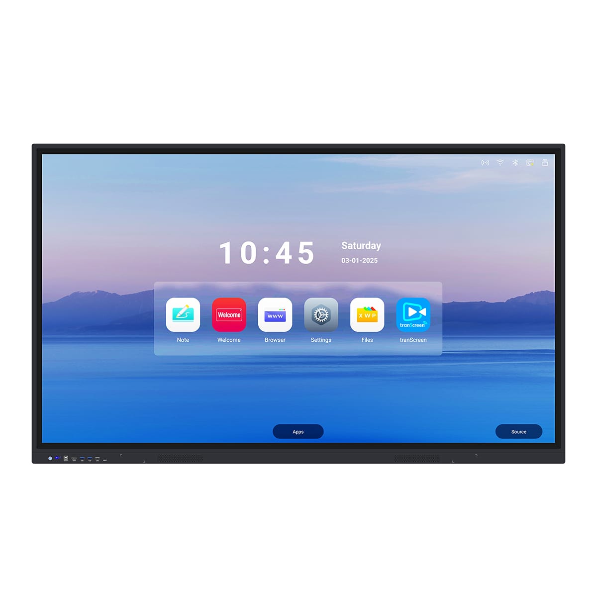 Bild på SWEDX 75 tum 4k digital pekskärm